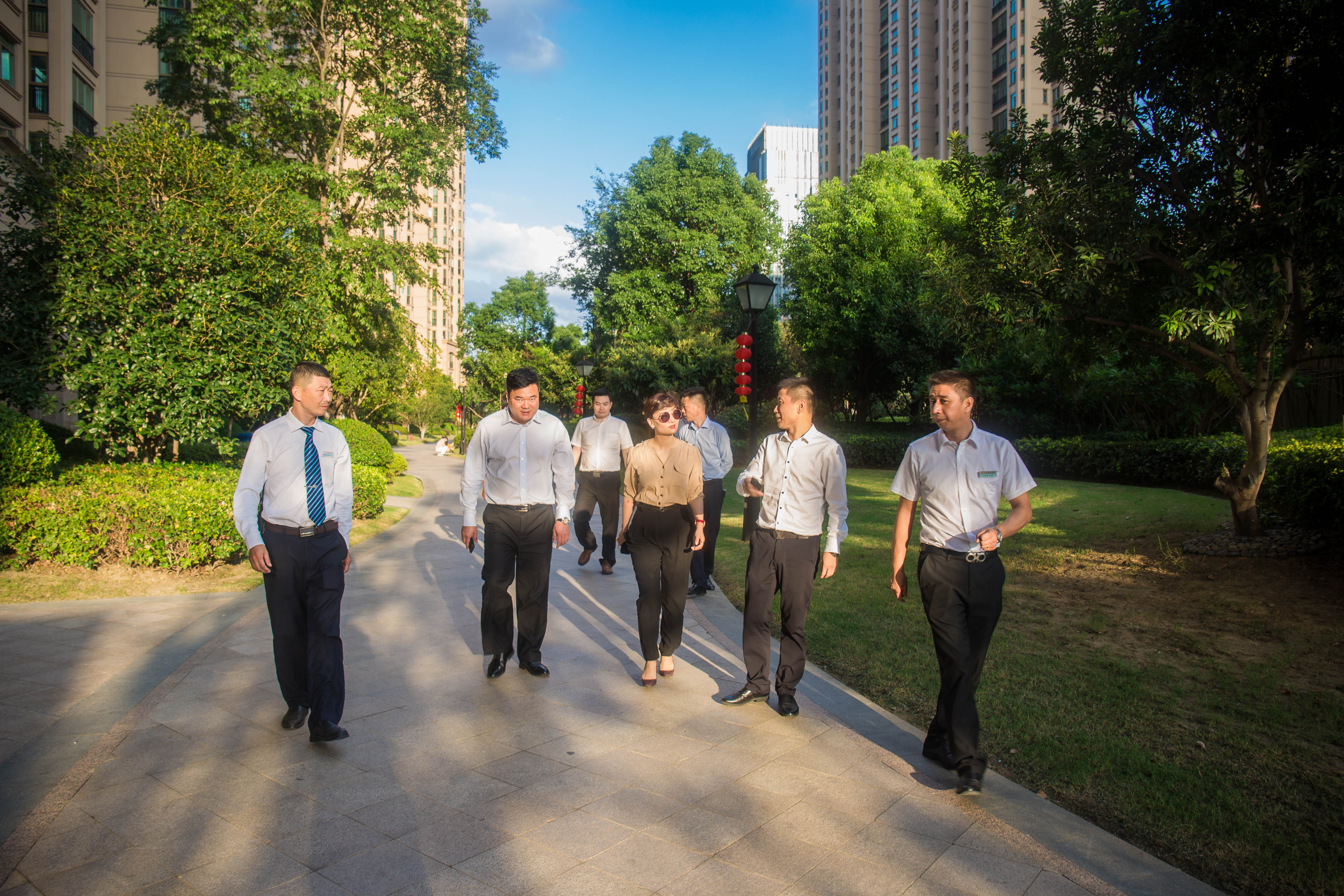 融合创新 赋能启航|宝运莱物业一行调研走访金枫物业，共话未来发展之道