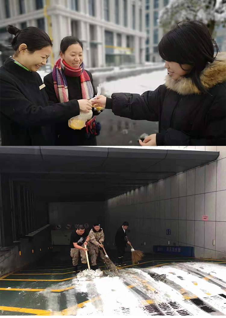 时刻待命，夙夜抗雪 |雪天里，物业人的48小时，也许你还未曾留意....
